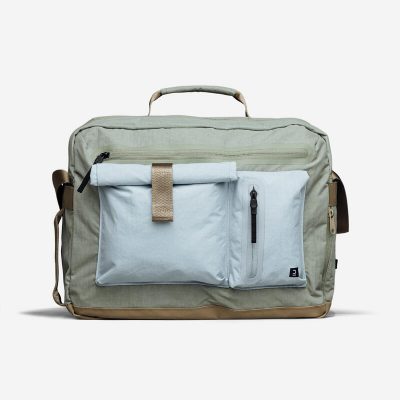 Bandolera/Mochila Caminar Ciudad Activ MBLTY Backenger Tela Verde Claro 20 l
