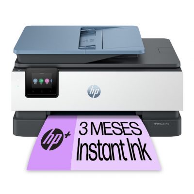 HP – Impresora multifunción HP OfficeJet Pro 8125e, Fax móvil, Wi-Fi, incluidos 3 meses gratis del Servicio Instant Ink.
