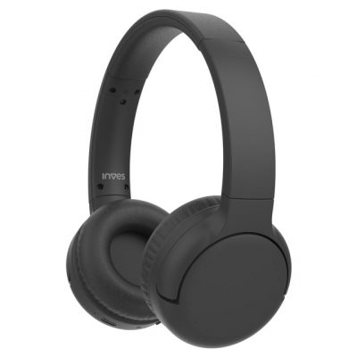 Inves – Auriculares de diadema Inves Q203 Bluetooth negros.