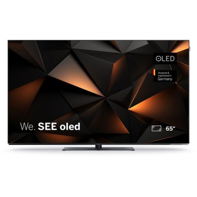 We. by Loewe – TV OLED 164 cm (65») Loewe We.SEE OLED 65 UHD 4K, HDR, Wi-Fi y Smart TV, sonido invisible 60W.