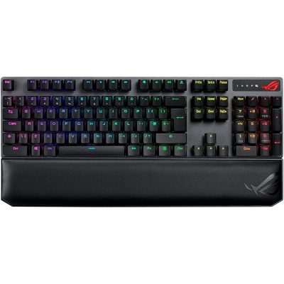 ASUS ROG Strix Scope NX RGB Wireless Deluxe Teclado Mecánico Gaming Inalámbrico ROG NX Red QWERTY