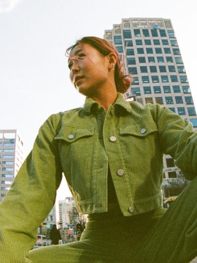 Chloe Kim – Chaqueta de pana para Mujer