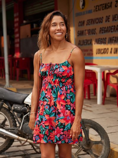 La Vida – Minivestido con tiras para Mujer