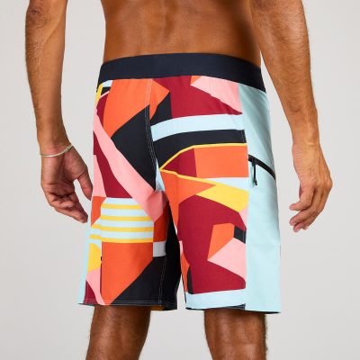 Bañador Hombre 500 19″ Archi Rojo