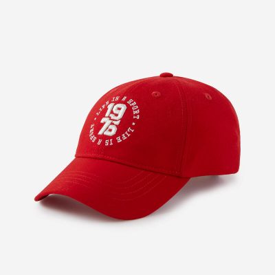 Gorra W500 Niños Rojo