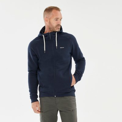 Sudadera con cremallera y capucha de senderismo – NH150 – Hombre