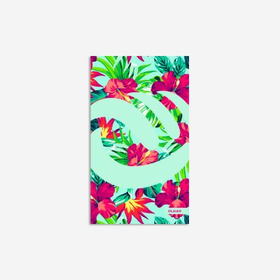 Toalla Playa Surf Olaian Algodón Icoflo Estampado 145 x 85 cm