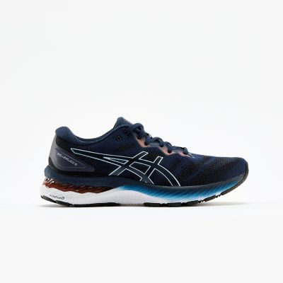 ZAPATILLAS RUNNING MUJER ASICS GEL ZIRUSS 6 AZUL ROJO CORAL