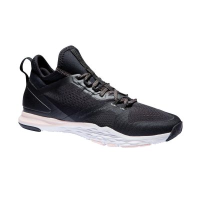 Zapatillas Gym Training Domyos 920 Mid mujer negro coral