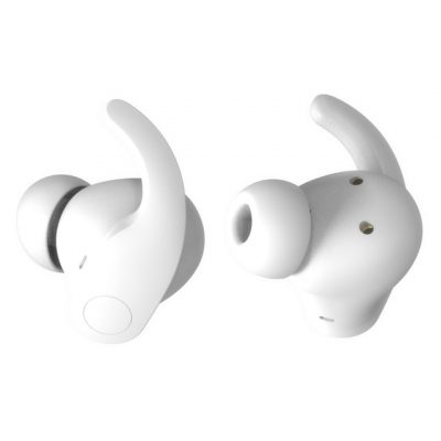 Inves – Auriculares deportivos Inves T21 True wireless, blanco.