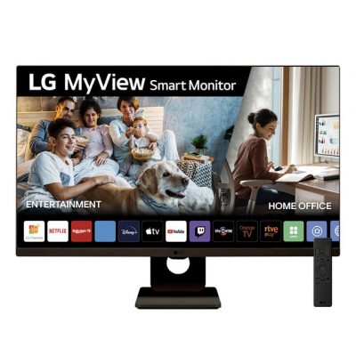 LG – Monitor PC 68,6 cm (27′) LG 27SR50F MyView Smart TV webOS23, 60 Hz Full HD IPS, HDR10.
