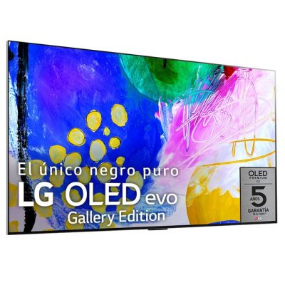 LG – TV OLED 164 cm (65») LG OLED65G26LA Evo Gallery Edition 4K SmartTV WebOS 22, HDR Dolby Vision, HDR10. Para colgar en pared (Reacondicionado grado A).