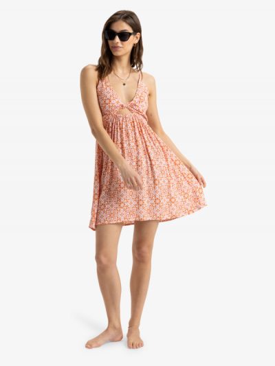Evening Glow – Vestido corto con detalle cruzado para Mujer