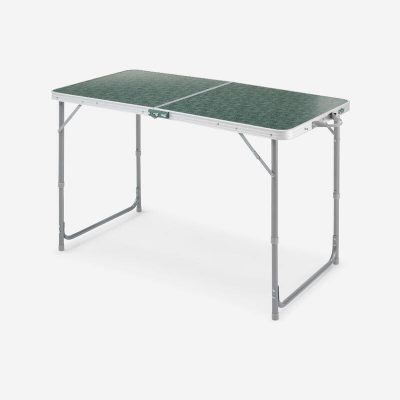 Mesa plegable de camping hasta 6 personas ajustable Quechua