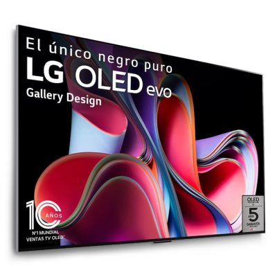LG – TV OLED 195 cm (77′) LG OLED77G36LA evo 4K, Dolby Vision/Dolby ATMOS, Smart TV webOS23, para colgar en pared (Reacondicionado grado C).