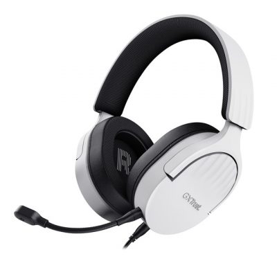 Trust – Auriculares Gaming con micrófono Trust GXT 489 Fayzo blanco.