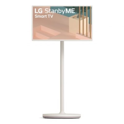 LG – Smart TV LED 67 cm (27′) LG StanbyME 27ART10AKPL, portátil y táctil, procesador Inteligente a7 Gen 4 con IA, HDR10, webOS 6.0.