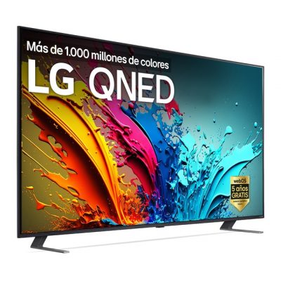 LG – TV QNED 139cm (55′) LG 55QNED85T6C 4K con Smart TV WebOS24 (Reacondicionado Grado A).