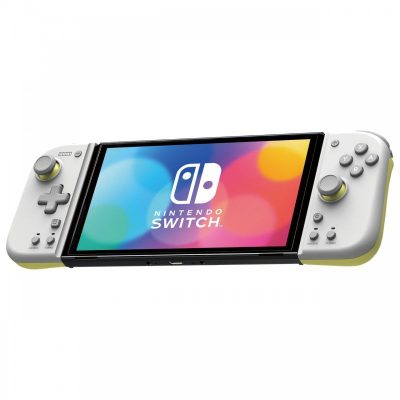 Hori Split Pad Compact Blanco/Amarillo para Nintendo Switch