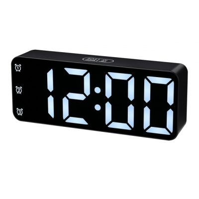 Inves – Reloj despertador Inves HX-2123 Negro.