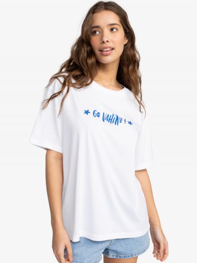 Sand Under The Sky Go Vahine – Camiseta para Mujer