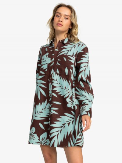Sunset Memories – Vestido camisero de manga larga para Mujer
