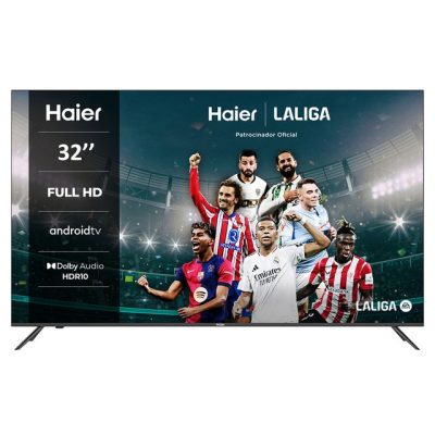 Haier – TV LED 80 cm (32′) Haier H32K702FG Full HD, HDR10, Smart TV Android 11.