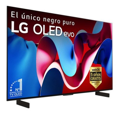 LG – TV OLED 106cm (42′) LG OLED42C45LA 4K con Smart TV WebOS24 (Reacondicionado Grado A).