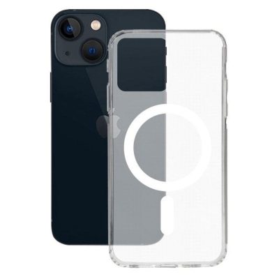 Ksix Funda Semirrígida MagCharge para iPhone 14 Plus Transparente