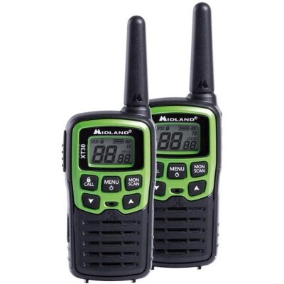 Midland XT30 Pareja Walkie Talkie PMR446 Verde