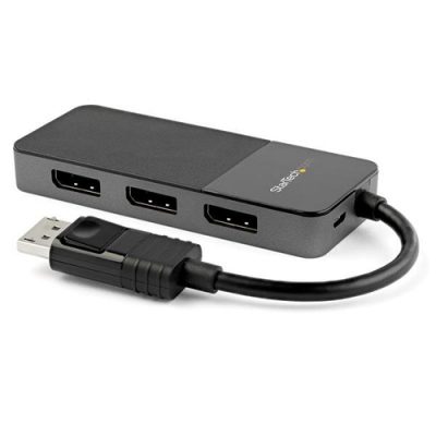 Startech Hub MST USB-C a 4x DisplayPort 1.4 Negro