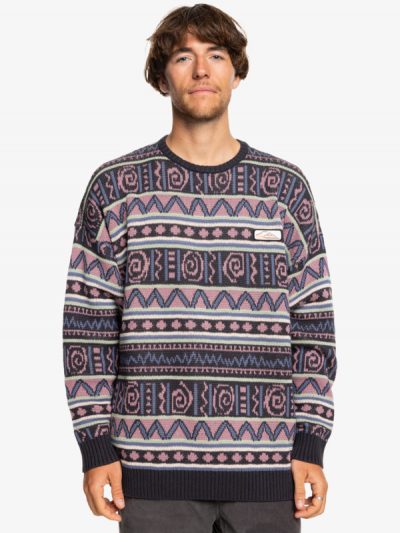 Purple Vision – Jersey con cuello redondo para Hombre