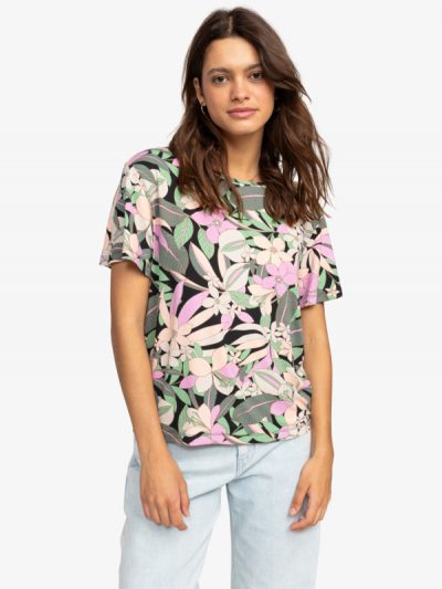 Flowers For Life – Camiseta estampada para Mujer