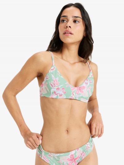 Hibiscus Island – Top de bikini bralette para mujer
