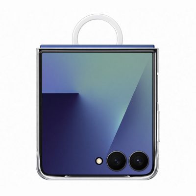 Samsung – Funda con anillo transparente Samsung para Galaxy Z Flip7.