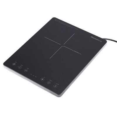 Placa de Inducción Melchioni Oblivion 1 Portátil 2000 W Vidrio Touch 1 Zona Negra