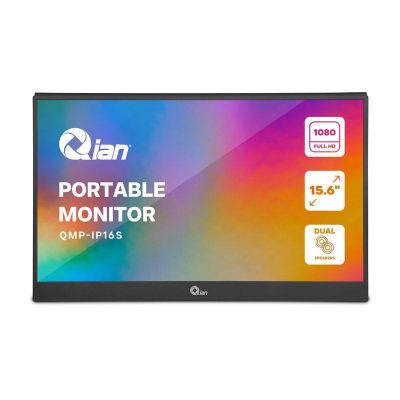 Qian QMP-IP16S Monitor Portátil 15.6″ IPS FHD 1080p con Altavoces Duales
