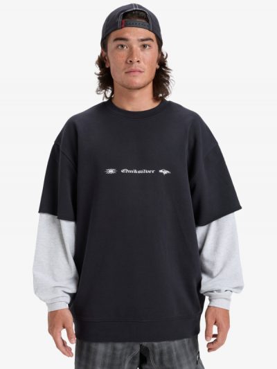 Openbar – Camiseta de capas simuladas para hombre
