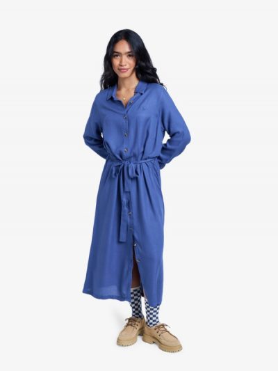 Island Escape Solid – Vestido  y botones para mujer