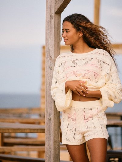 Spicy Vibes – Short de Felpa para mujer