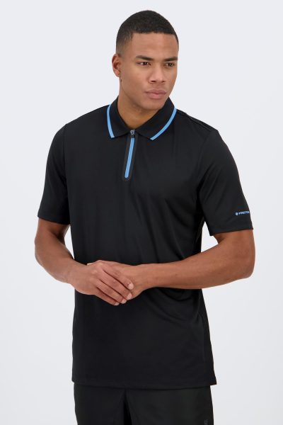 Polo Proton – Negro – Polo Pádel Hombre talla M