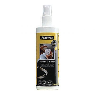 Fellowes – Spray Fellowes limpiador de pantallas, 250 ml.