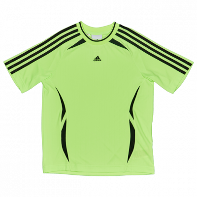 Adidas Teamgeist Niños Camisetas – Verde – Talla 129 – 134 CM – Poly Jersey