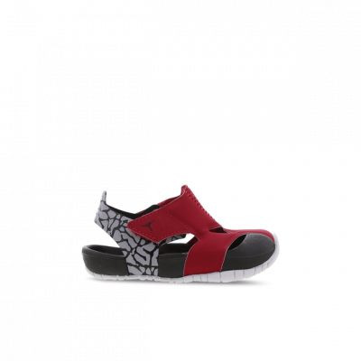 Jordan Play Slide Zapatillas para Bebé – Rojo – Talla 23.5 – Plástico