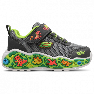Skechers Play Scene Zapatillas para Bebé – Gris – Talla 25 – Plástico