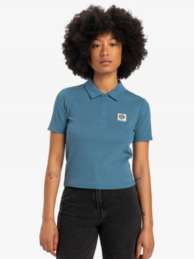 Nightcall Polo – Camiseta polo de manga corta para Mujer