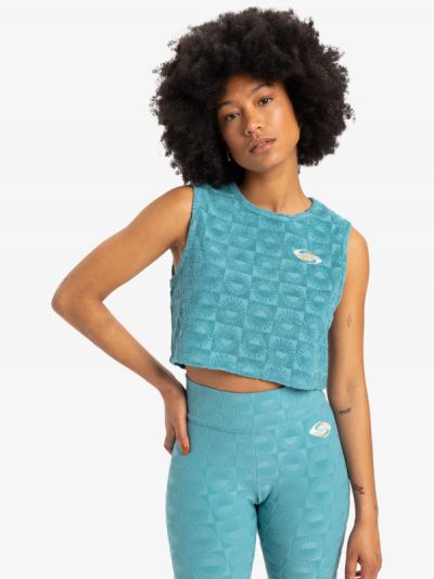 The Wine Tank – Camiseta corta para mujer