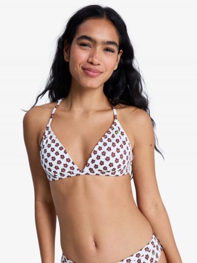 Roxy Pro – Top de bikini triangular para mujer