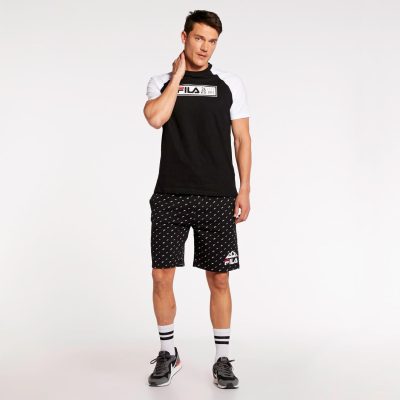 Fila Healey – Negro – Camiseta Hombre talla M