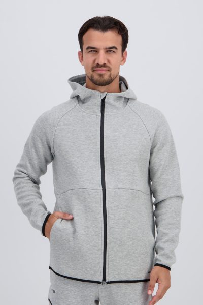 Silver Tech Lab – Gris – Sudadera Capucha Hombre talla L